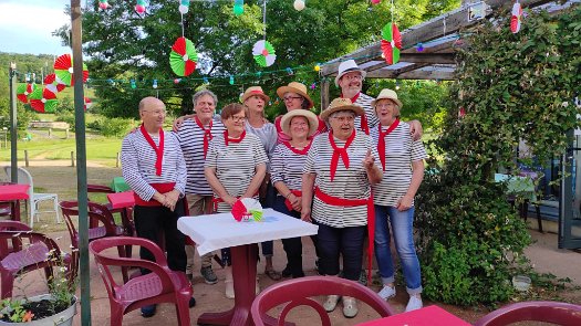 l'equipe en gondolier